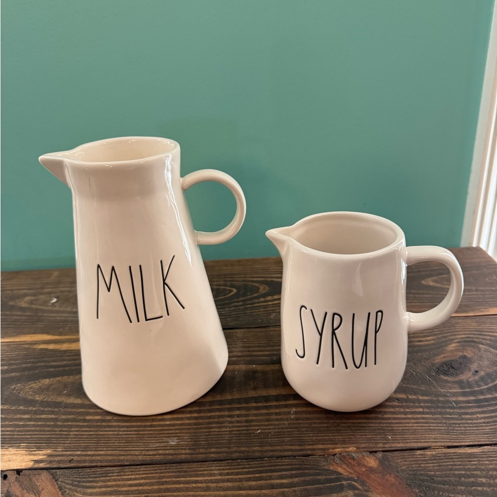 Rae Dunn syrup pitcher